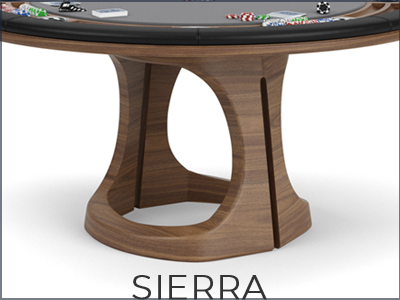 Sierra Collection of Game Room Tables by Jack Game Room