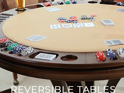 Reversible Tables by Jack Game Room